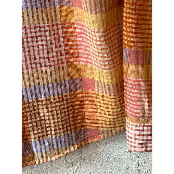 Modish Rebel Women X-Large Plaid Button-Up Shirt READ - Picture 11 of 11